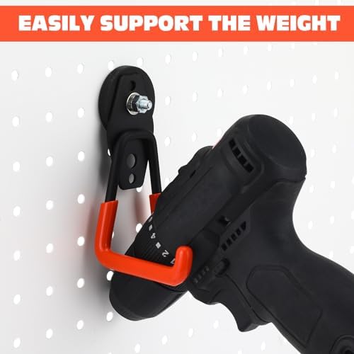 Landhoow 4 Pcs Large Magnetic Hooks Heavy Duty Garage Magnet Hooks Strong - Image 7