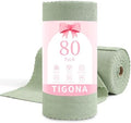 80 Pack Microfiber Cleaning Cloth Roll, Lint Free Rags & Tear Away Reusable by Tigona