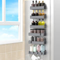 HuggieGems 6 Pack Magnetic Spice Rack Organizer by HuggieGems