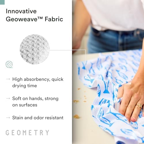 GEOMETRY Tea Towels – Spring & Summer Collection – Quick-Dry, Ultra-Absorbent - Image 4