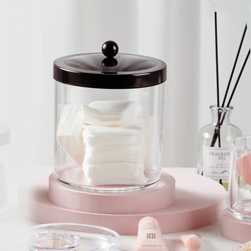 SheeChung 2 Pack Plastic Apothecary Jars - Image 2
