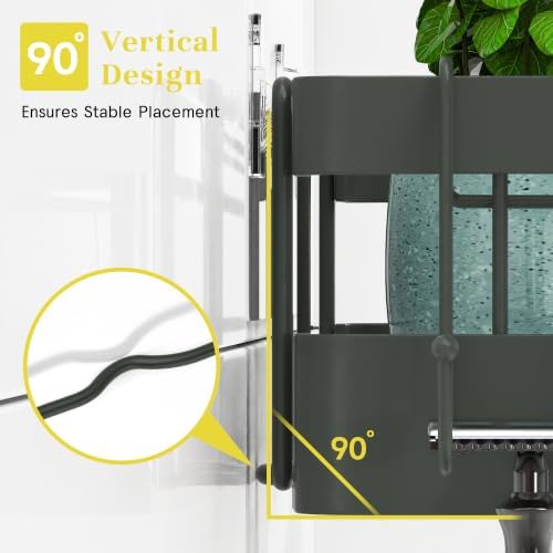 Heavy-Duty Shower Holder for Inside Shower, Light Gray - Image 5