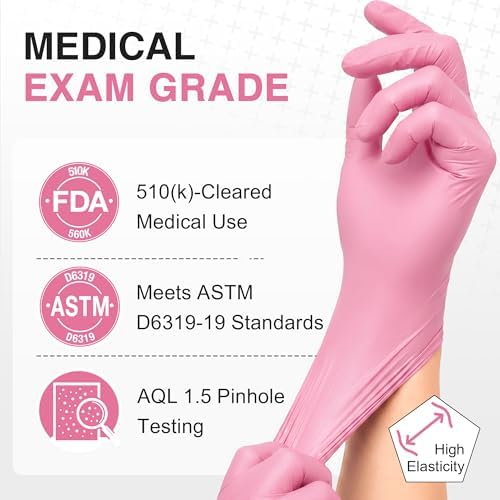 Schneider Medical Nitrile Exam Gloves, Powder & Latex Free - Image 2