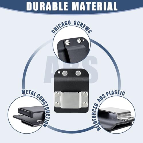 Drill Holder Belt Clip for Tool, Tape Measure Holder for Belt, Quick Grab or - Image 3