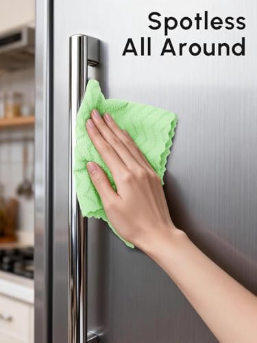 Microfiber Cleaning Cloths Roll 75 Pack 12x12 Inch Lint Free - Image 5