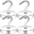 Neosmuk Magnetic Hooks for Cruise Cabins, 170lb Heavy Duty, 4 Pack by Neosmuk