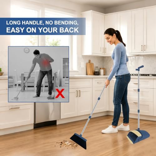 Broom and Dustpan Combo Set - Image 4