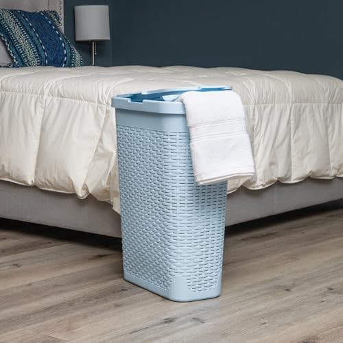 Mind Reader Slim Laundry Hamper - Image 2