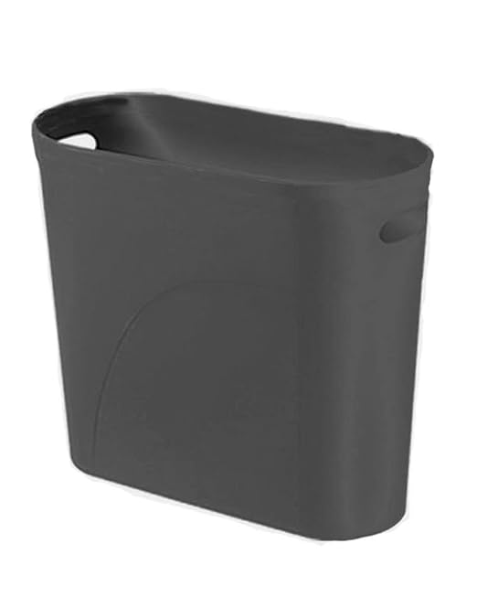 Bathroom Small Trash Can, 3 Gallon Slim Plastic by Unknown