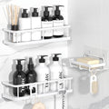 YASONIC Shower Caddy Adhesive, Rustproof Shower Organizer by YASONIC