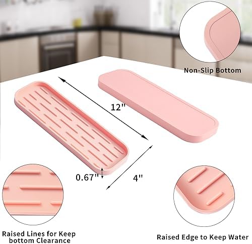 MicoYang Silicone Kitchen Sink Organizer Tray - Image 2