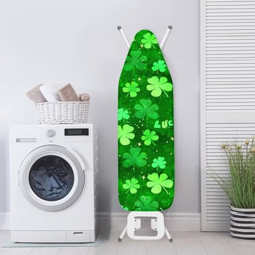 Ireland Shamrock Durable Steam Ironing Board Cover, St. Patrick's Day Stain - Image 3