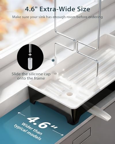 Minimalist Sink Caddy, Rustproof Sponge Holder - Image 4