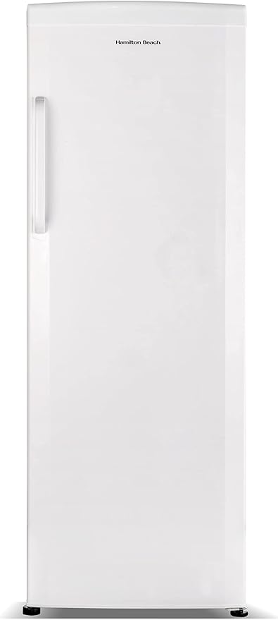 Hamilton Beach HBFRF1100, 11 cu ft, Upright Freezer, White