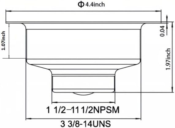 3.5" SS Kitchen Sink Strainer, Drain Basket & Stopper Set - Image 5
