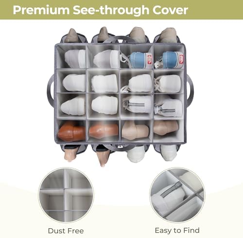 Shoe Organizer for Closet, Shoe Storage Solution - Image 3