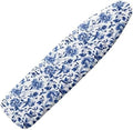 Retro Blue Flower Ironing Board Cover 15x54 Inch by Darisoco