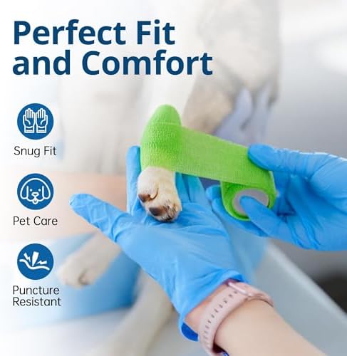 SwiftGrip Disposable Nitrile Exam Gloves, Latex Free, Medical Gloves - Image 3