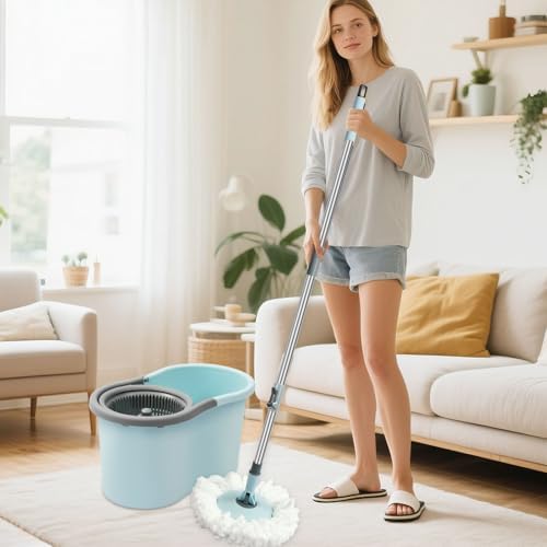 Spin Mop and Bucket, Mop and Bucket - Image 7
