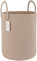 XUANGUO Cotton Rope Laundry Basket Hamper by XUANGUO