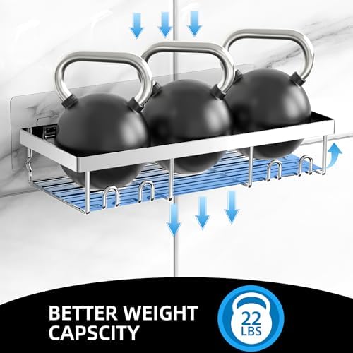 Moforoco 3-Pack Shower Caddy Basket Shelf - Image 4