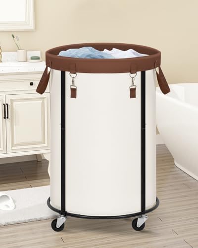 STORAGE MANIAC Rolling Laundry Hamper - Image 6