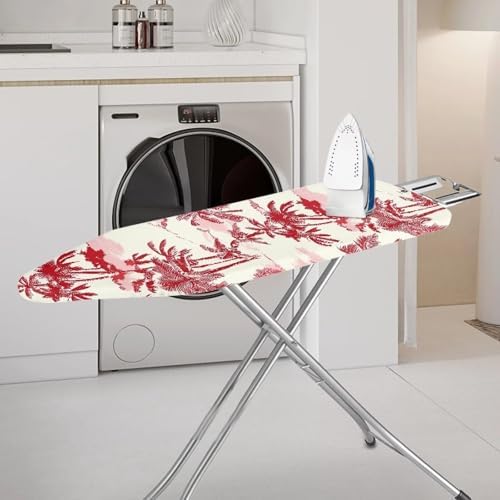 Coconut Tree Print Cover for Ironing Board, Scorch Resistant Ironing Board Cover - Image 2