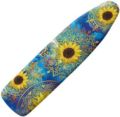 15x54 Inch Ironing Board Cover, Sunflower Printed Ironing Board Protector by Wanzuoeng