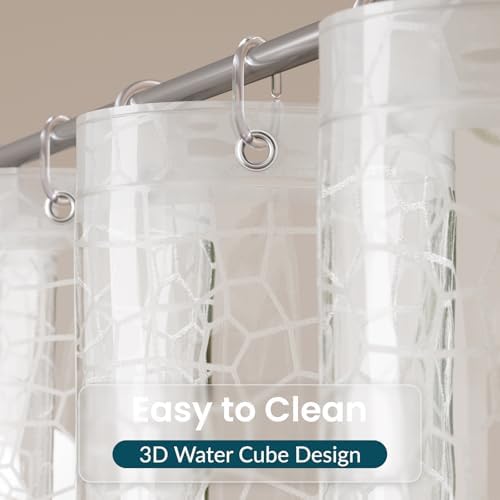 Titanker Clear Shower Curtain Liner - Image 3