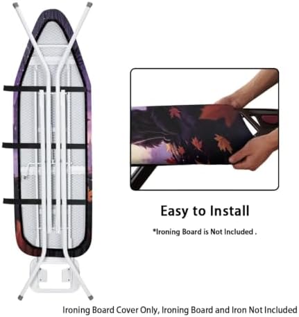 Black Cat Ironing Board Cover, Bat Ironing Board Cover - Image 4