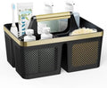 BYUNER Shower Caddy Dorm Men: Plastic Bathroom Caddy Organizer by MakesYourHomeMoreOrganized