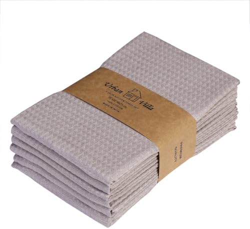 Urban Villa Kitchen Towels Cotton Dish Towels 20”x30” Tan - Image 7