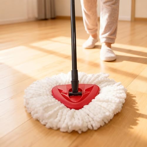 6 Pack Microfiber mop Head Replacements, Compatible - Image 2