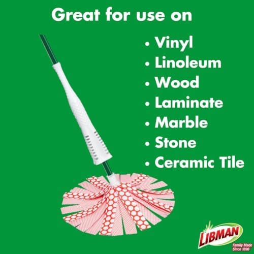 Libman Wonder Mop Head Refills, Microfiber Mop Heads, 3 Pack - Image 5
