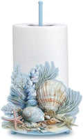 Shimeyao Beach Seashell Paper Towel Holder, Metal Ocean Kitchen Decor by Shimeyao