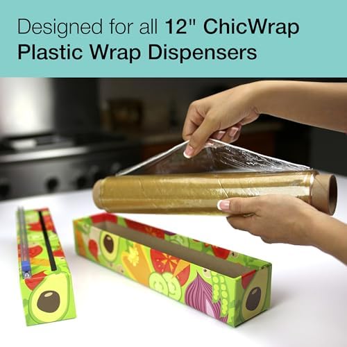 ChicWrap Professional Grade Plastic Wrap 2 Pack - Image 4
