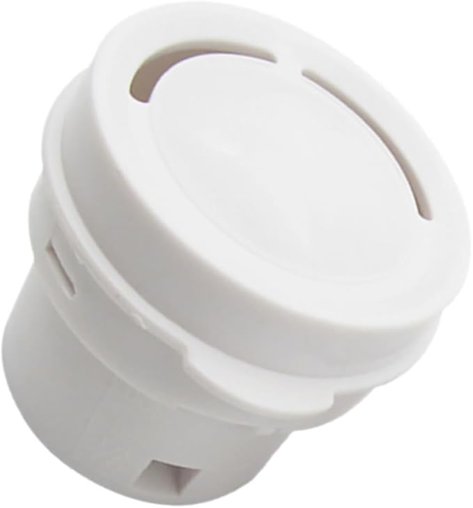 Rice Cooker Exhaust Valve - Plastic Steam Vent Valve Replacement for Convenient Home Use - 1.69 Inch White Component