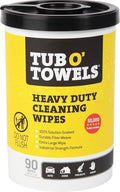 Tub O' Towels Heavy-Duty Multi-Surface Cleaning Wipes – Extra-Large 10" x 12" by TubOTowels