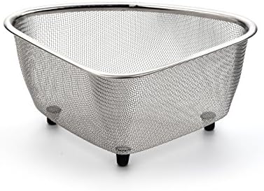 RSVP International Endurance® In-Sink Mesh Colander Strainer Basket, 3 Quart | by RSVPInternational