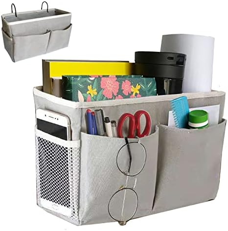 SMALL GOAL Bedside Caddy, Bedside Hanging Storage Organizer by Someteth