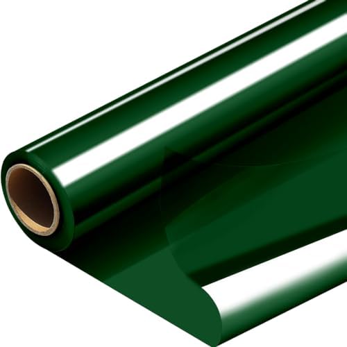 PerkHomy Clear Cellophane Wrap Roll 16" 3 Mil Thick Cellophane by PerkHomy