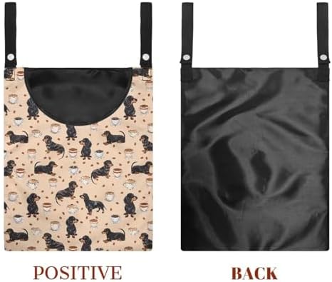 Dachshund Puppy Clothespin Bag Fashion Hanging Storage Organizer Clothes Pin - Image 7
