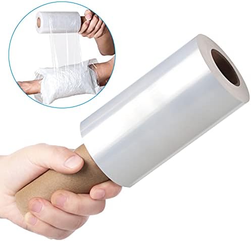 Outus 5" x 500ft Clear Stretch Wrap Film - Image 2