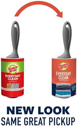 Scotch-Brite Everyday Clean Lint Roller Refills, 420 Sheets Total, 6 Pack - Image 2