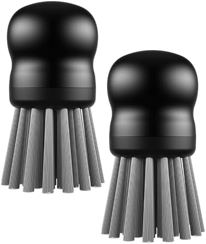 Mini Dish Brush for Cleaning Chicken Shredder, Long Bristles by SURETIVIAN