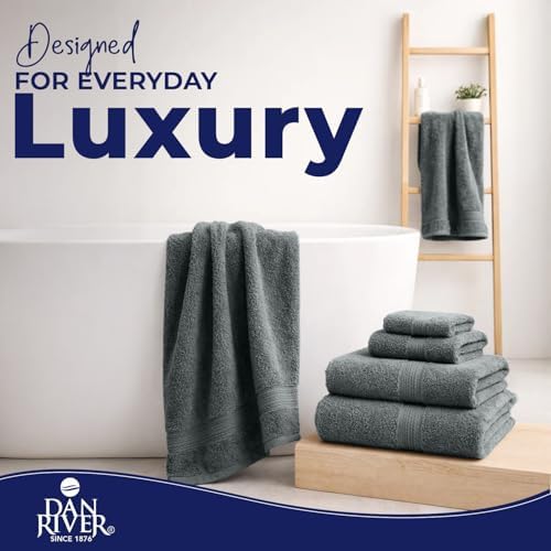 DAN RIVER 8 Piece Luxury Bath Towels - Image 4