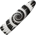 Spiral Piano Print Ironing Board Cover, Stain Resistant Black White Piano Iron by Daulesho