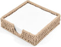 Napkin Holder for Table, Woven Cotton Rope Napkin Holders For Paper Napkins by Unknown