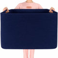 MINTWOOD Design 112L Extra Large Blanket Basket Holder Living Room, Dog Toy by MINTWOODDesign