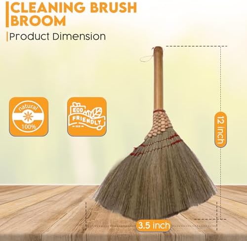 13 inch of Handmade Small Duster Brush Broom by SN Skennova - Image 5